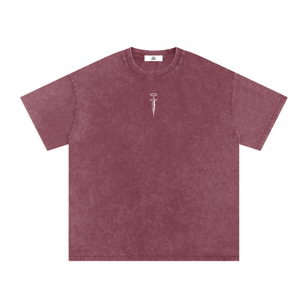 Armor of God Snow-Washed Oversized T-Shirt