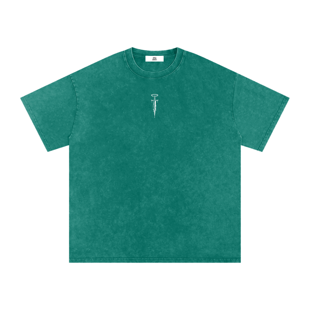 Armor of God Snow-Washed Oversized T-Shirt