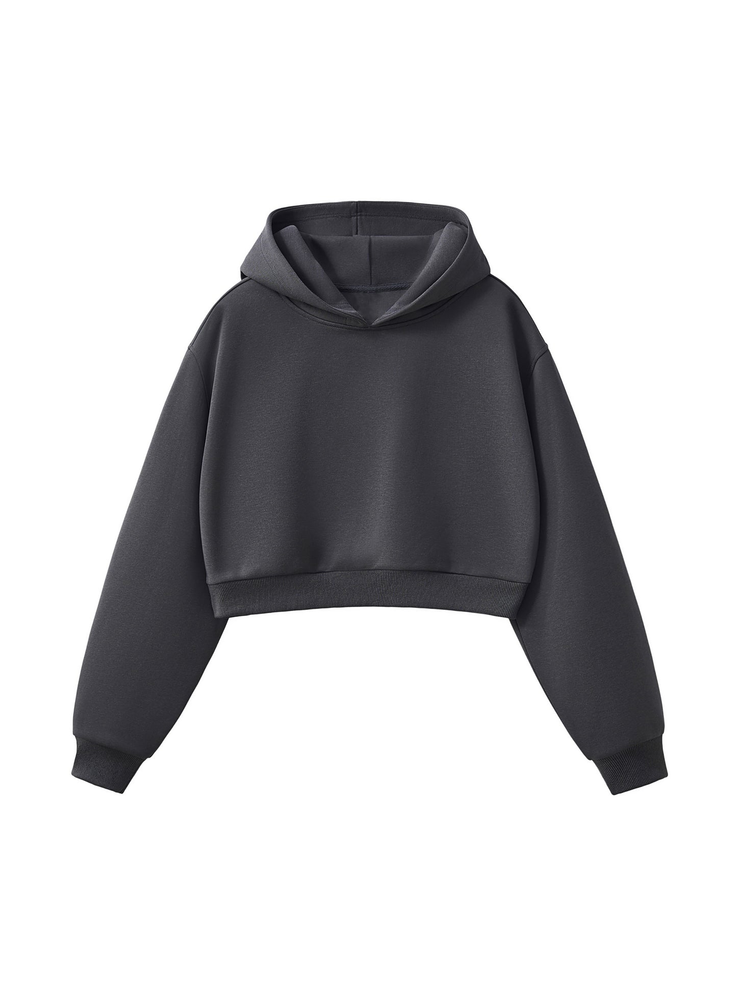 Halo Barbell Cropped Hoodie