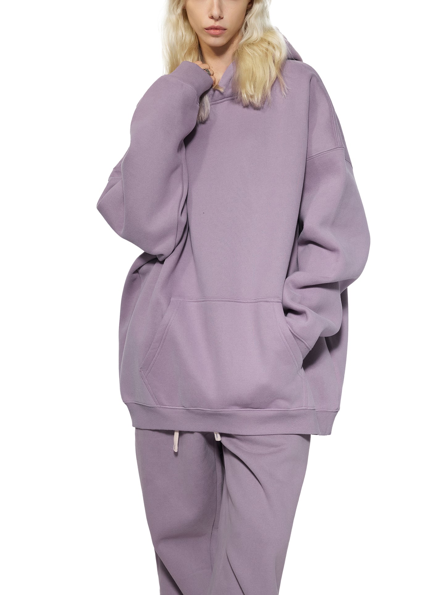 Halo Barbell 加绒宽松连帽衫